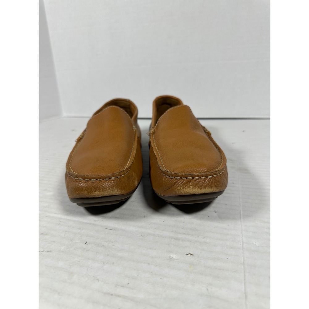 Sperry Top-Sider Mens Hamilton Venetian TanLeather Driving Loafers 10 M STS11989